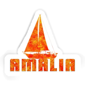 Sticker Sailboat Amalia Image