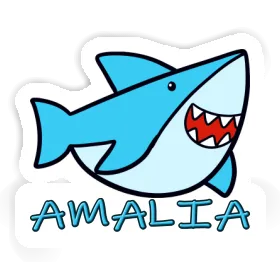 Sticker Amalia Shark Image