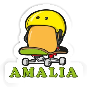 Sticker Skateboard Egg Amalia Image