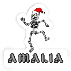 Sticker Christmas Skeleton Amalia Image