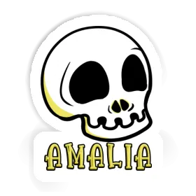 Sticker Amalia Skull Image