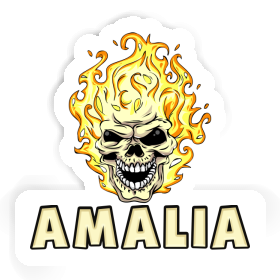 Sticker Amalia Skull Image