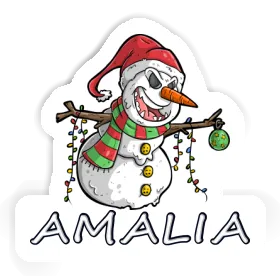 Snowman Sticker Amalia Image