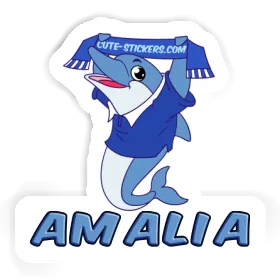 Sticker Amalia Dolphin Image