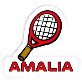 Sticker Amalia Tennis Racket Image