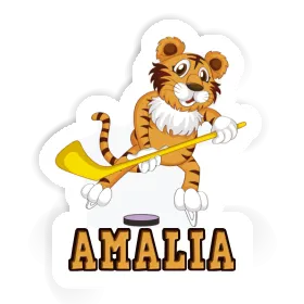 Sticker Amalia Tiger Image