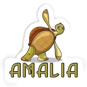 Amalia Sticker Yoga Turtle Image