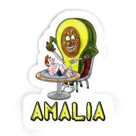 Sticker Amalia Avocado Image