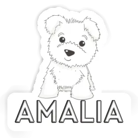 Amalia Autocollant Terrier Image