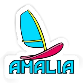 Sticker Amalia Windsurfbrett Image