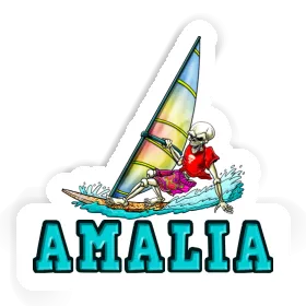 Windsurfer Sticker Amalia Image