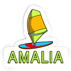 Amalia Aufkleber Windsurfbrett Image