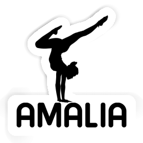 Amalia Sticker Yoga Woman Image