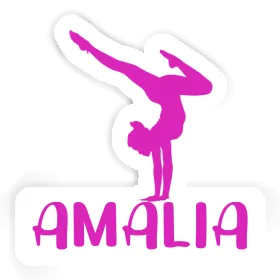 Yoga Woman Sticker Amalia Image