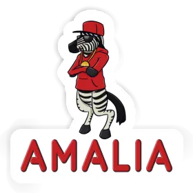 Sticker Zebra Amalia Image