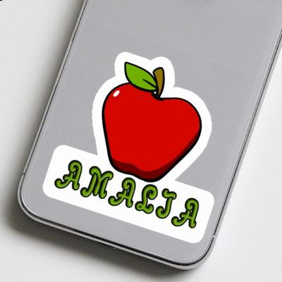 Amalia Sticker Apple Laptop Image