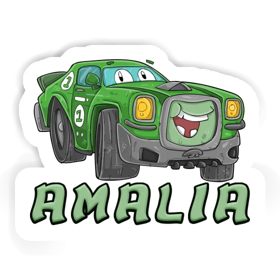 Sticker Race car Amalia Laptop Image