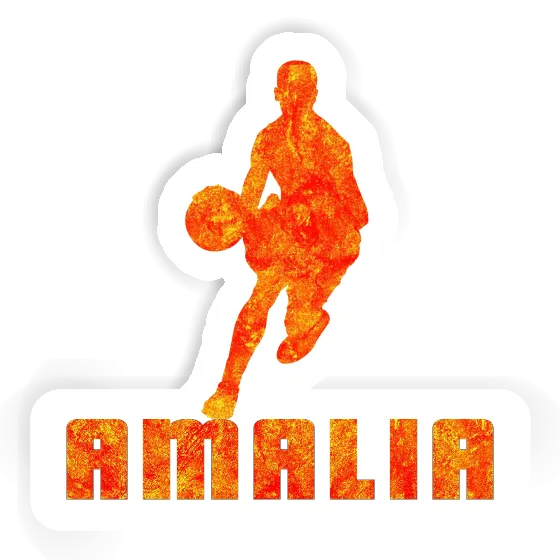 Joueur de basket-ball Autocollant Amalia Gift package Image