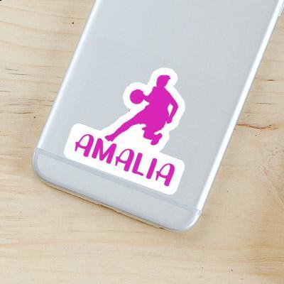 Amalia Sticker Basketballspielerin Notebook Image