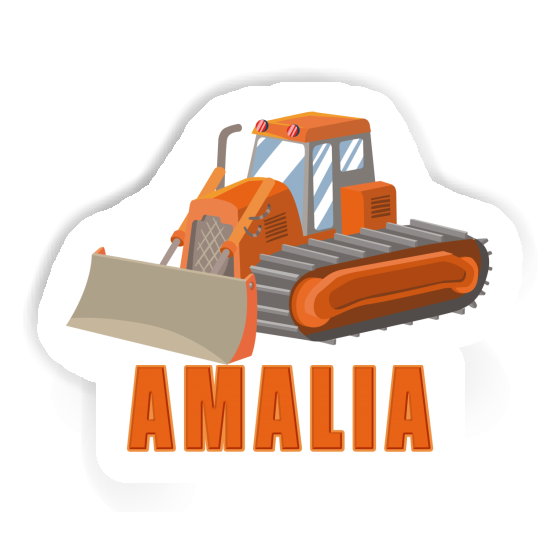 Amalia Aufkleber Bagger Laptop Image