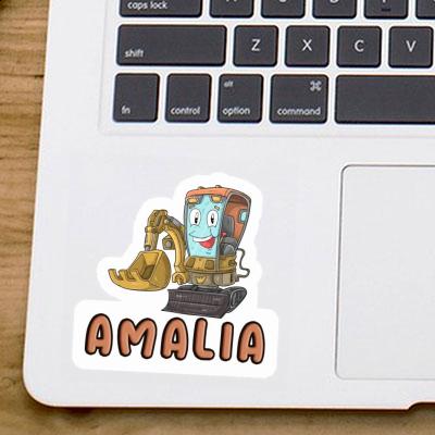 Kleiner Bagger Sticker Amalia Image