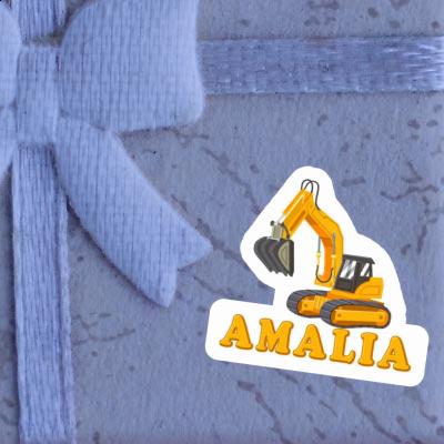 Sticker Amalia Excavator Gift package Image