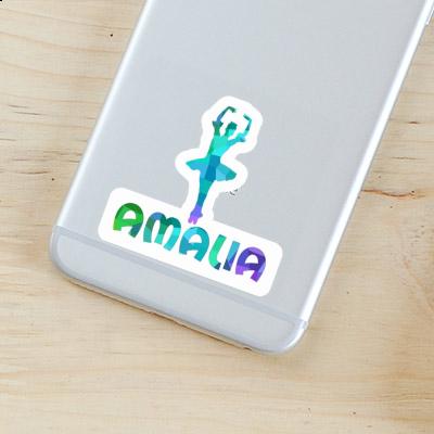 Sticker Amalia Ballerina Laptop Image