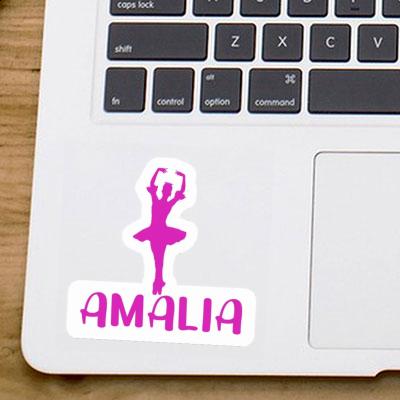 Ballerina Sticker Amalia Notebook Image