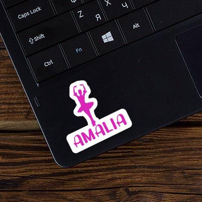 Ballerina Sticker Amalia Notebook Image