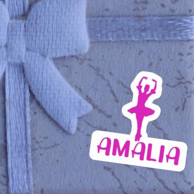 Amalia Autocollant Ballerine Laptop Image