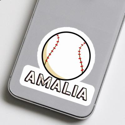 Amalia Sticker Baseball Image