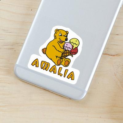 Sticker Amalia Ice Cream Bear Gift package Image