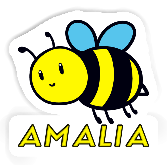 Aufkleber Biene Amalia Laptop Image