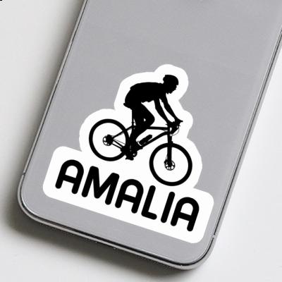 Amalia Aufkleber Biker Laptop Image