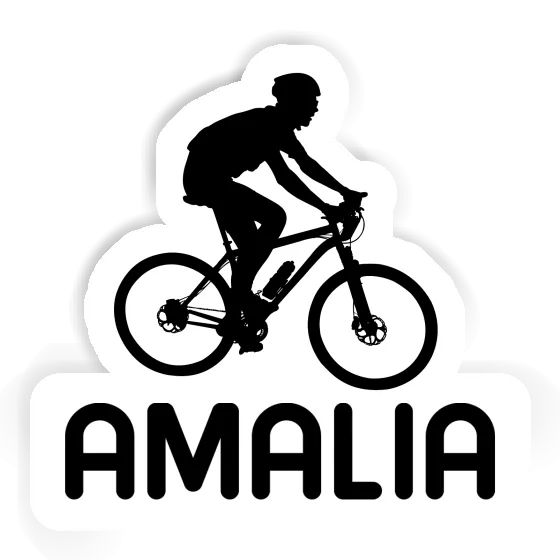 Amalia Aufkleber Biker Notebook Image