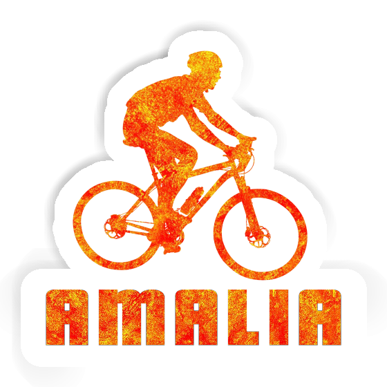 Sticker Biker Amalia Notebook Image