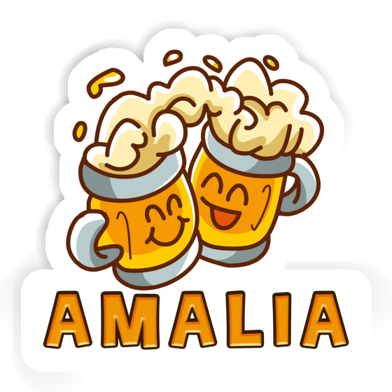 Sticker Amalia Beer Notebook Image