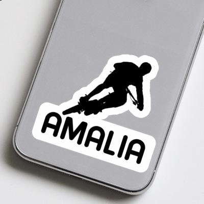 Sticker Amalia Biker Notebook Image