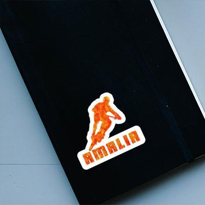 Sticker Biker Amalia Notebook Image