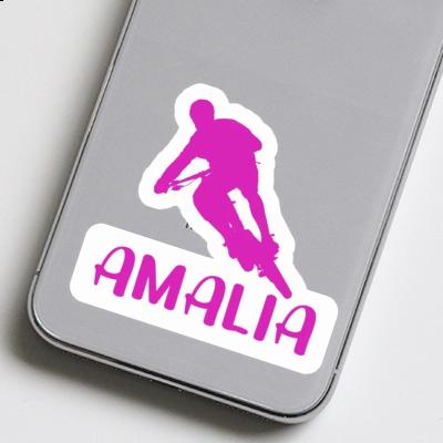 Sticker Amalia Biker Notebook Image