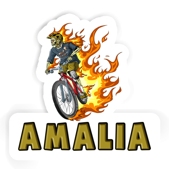 Biker Sticker Amalia Laptop Image