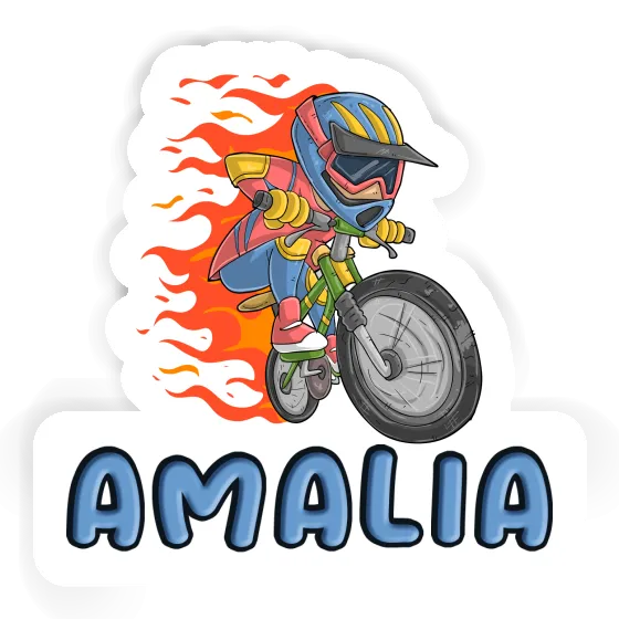 Sticker Amalia Biker Notebook Image