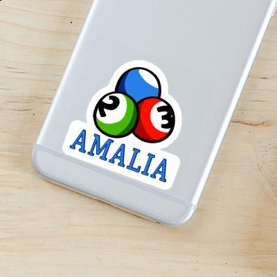 Sticker Amalia Billardkugel Image