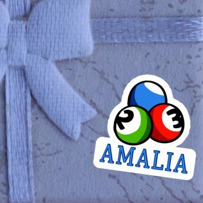 Autocollant Amalia Boule de billard Gift package Image