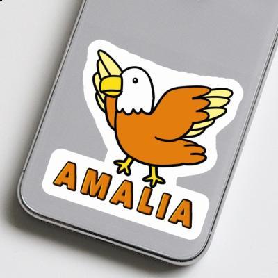 Vogel Aufkleber Amalia Image