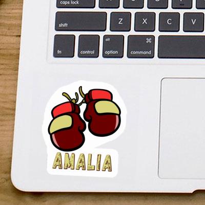 Autocollant Amalia Gant de boxe Laptop Image