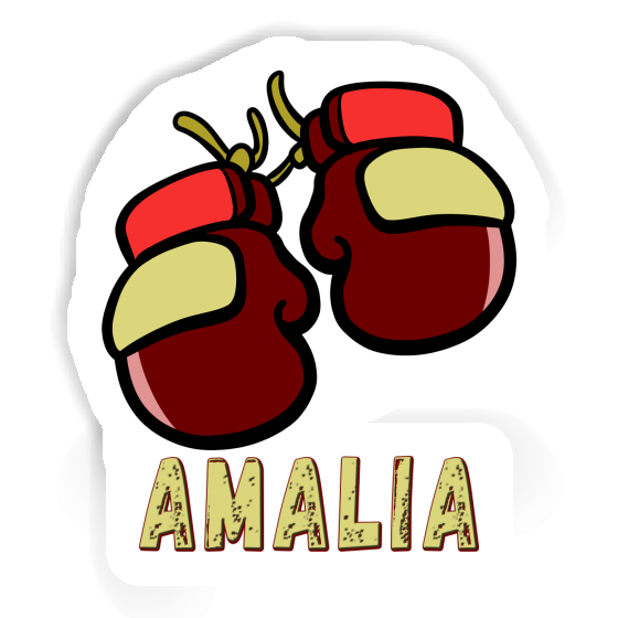 Autocollant Amalia Gant de boxe Notebook Image