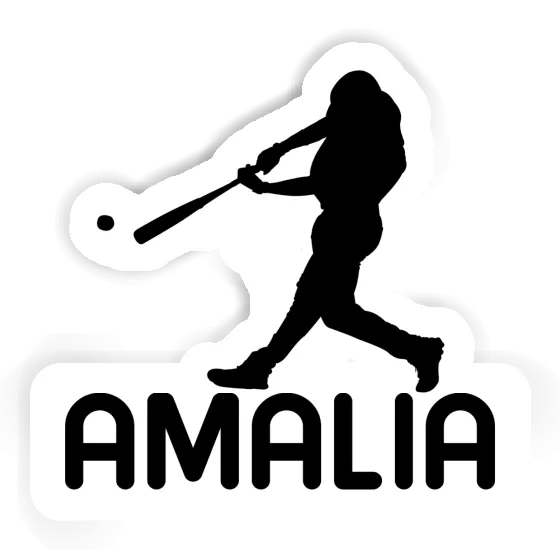 Sticker Baseball Player Amalia Gift package Image