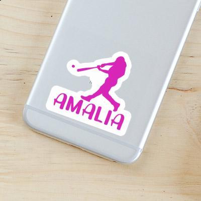 Amalia Sticker Baseball Player Gift package Image