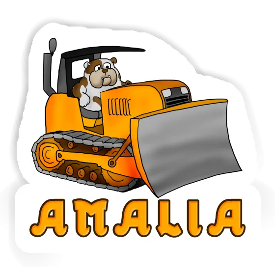 Bulldozer Sticker Amalia Image